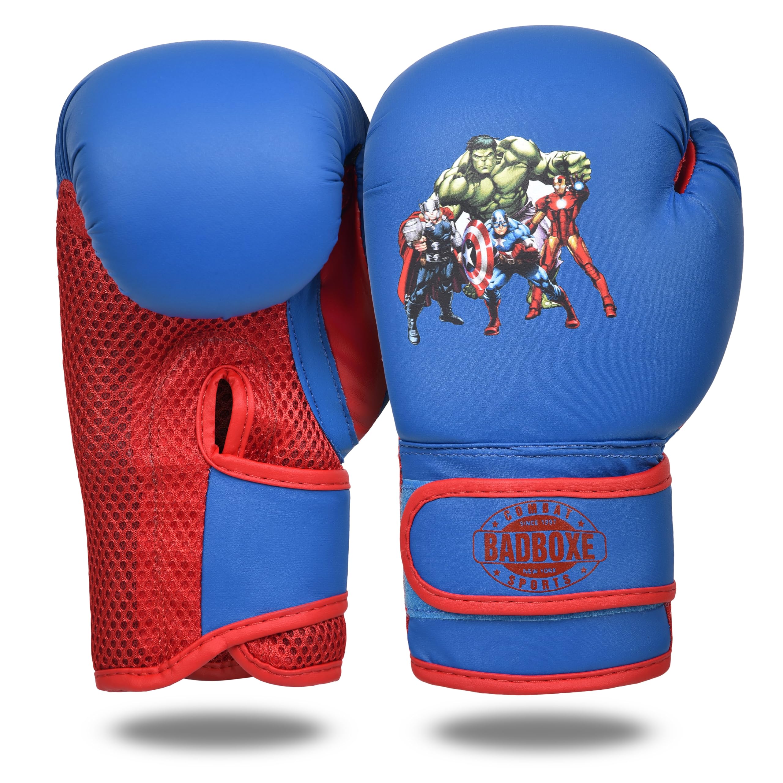 Amazon.com : Boxing Gloves 6oz (Blue/Red, 6oz) : Sports